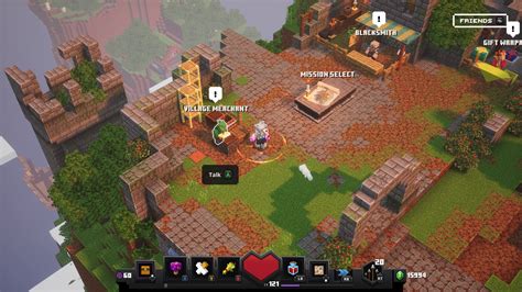 Minecraft Dungeons guide: How to use the new Village Merchant vendor.